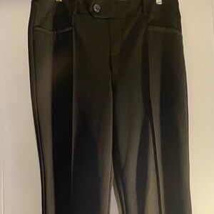 Soho Apparel Classic Black Wide Leg Pants
